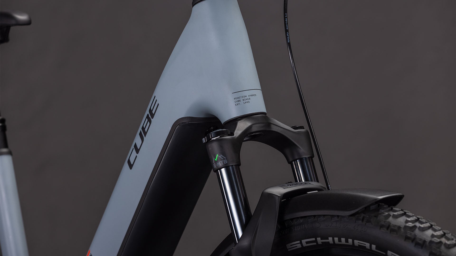 Produktbild: Cube Reaction Hybrid Race 800 FE vulcan´n´orange, Detailaufnahme 05