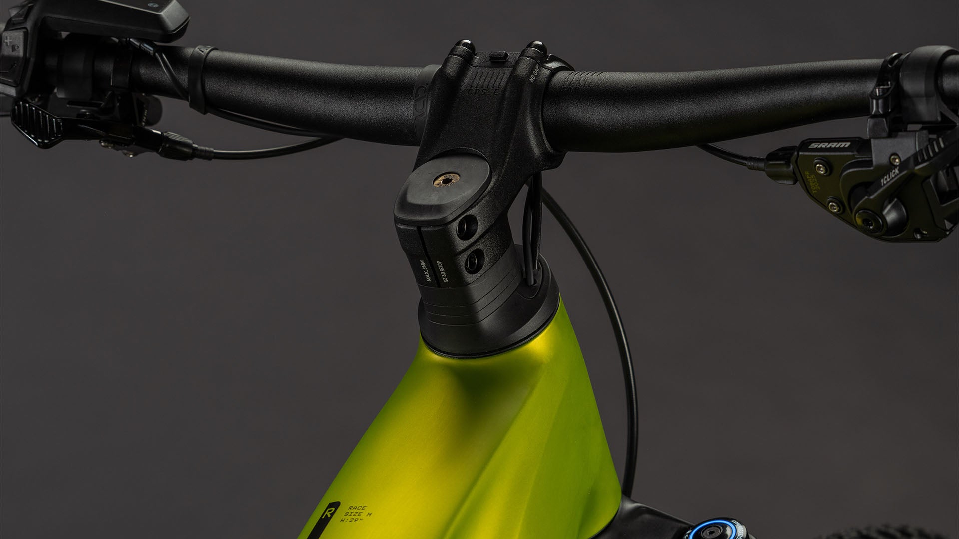 Produktbild: Cube Reaction Hybrid Race 800 lizard´n´black, Detailaufnahme 03
