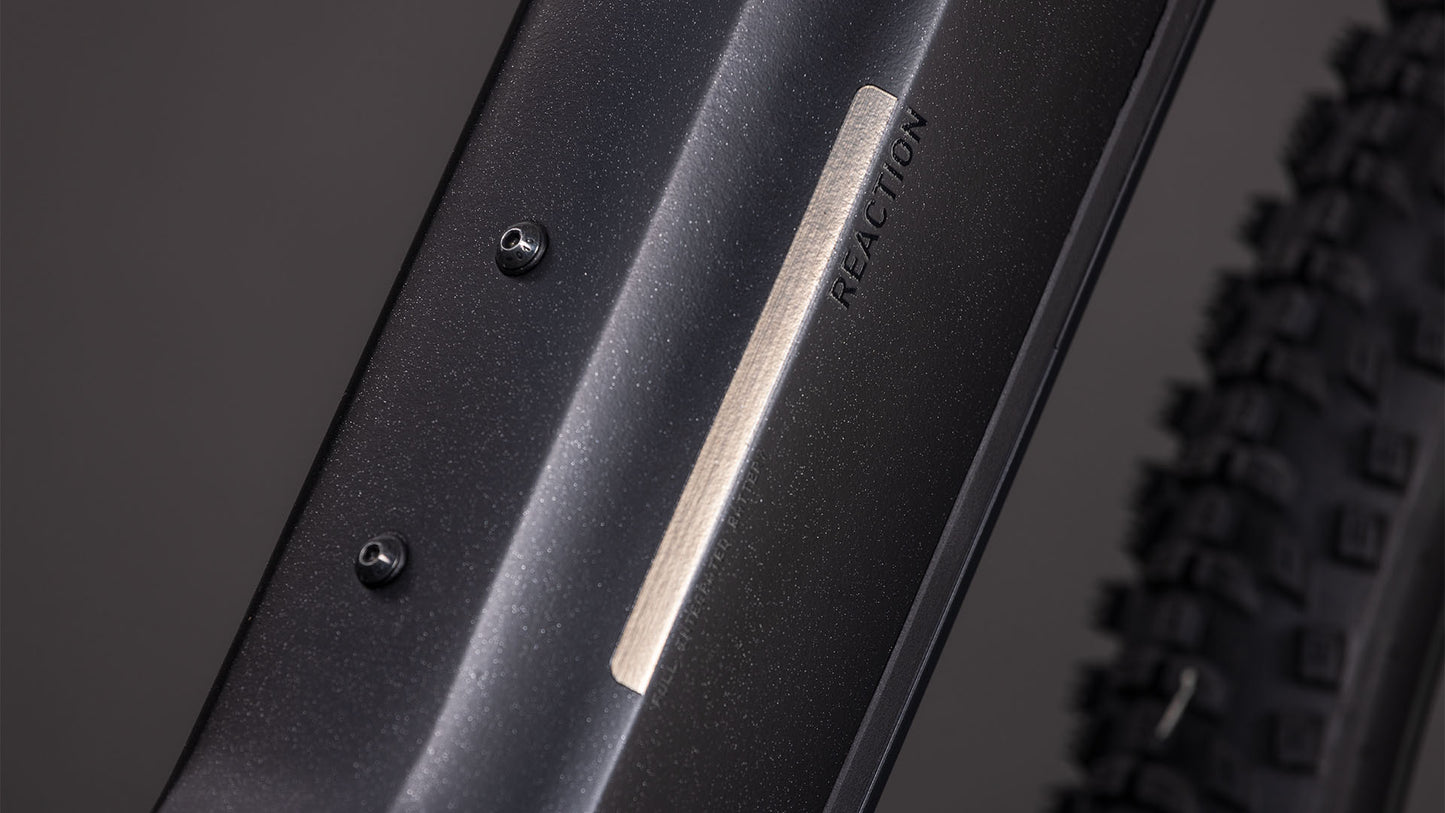 Produktbild: Cube Reaction Hybrid SLX 800 silverdust´n´chrome, Detailaufnahme 01