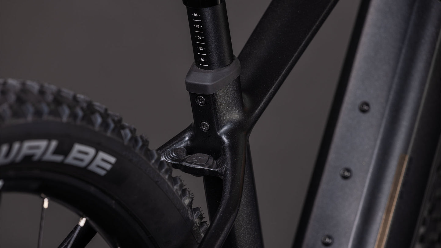 Produktbild: Cube Reaction Hybrid SLX 800 silverdust´n´chrome, Detailaufnahme 03