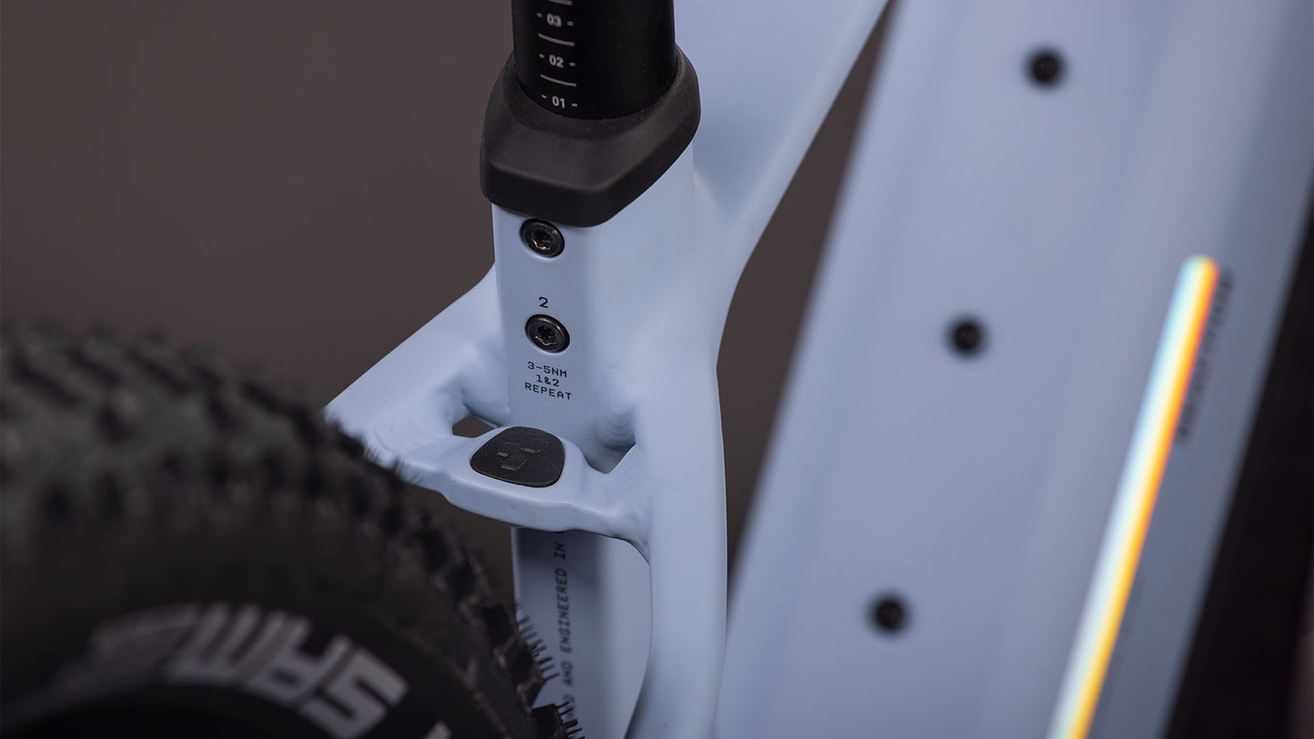 Produktbild: Cube Reaction Hybrid SLX 800 gauzegrey´n´iceblue, Detailaufnahme 03