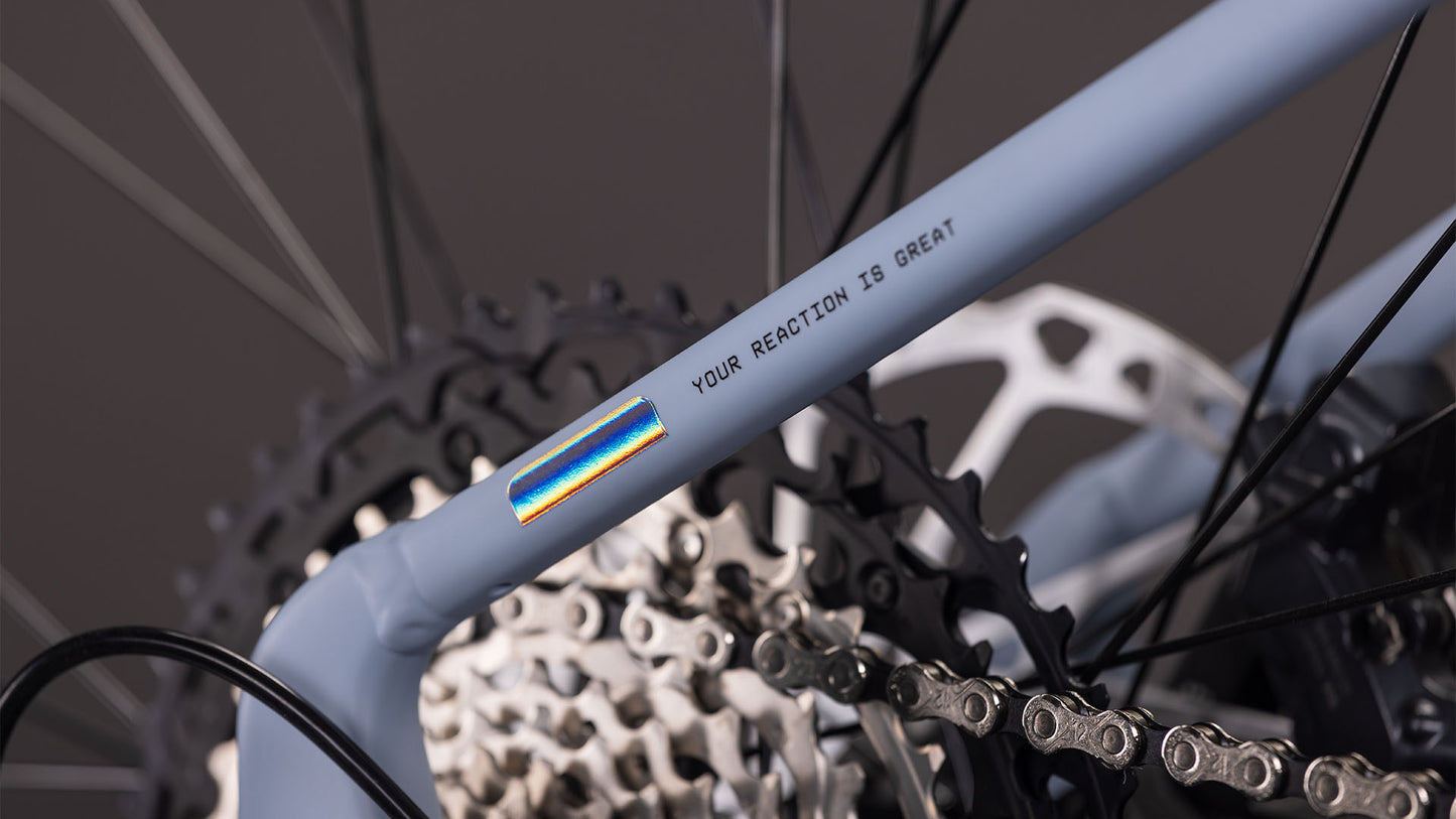 Produktbild: Cube Reaction Hybrid SLX 800 gauzegrey´n´iceblue, Detailaufnahme 05