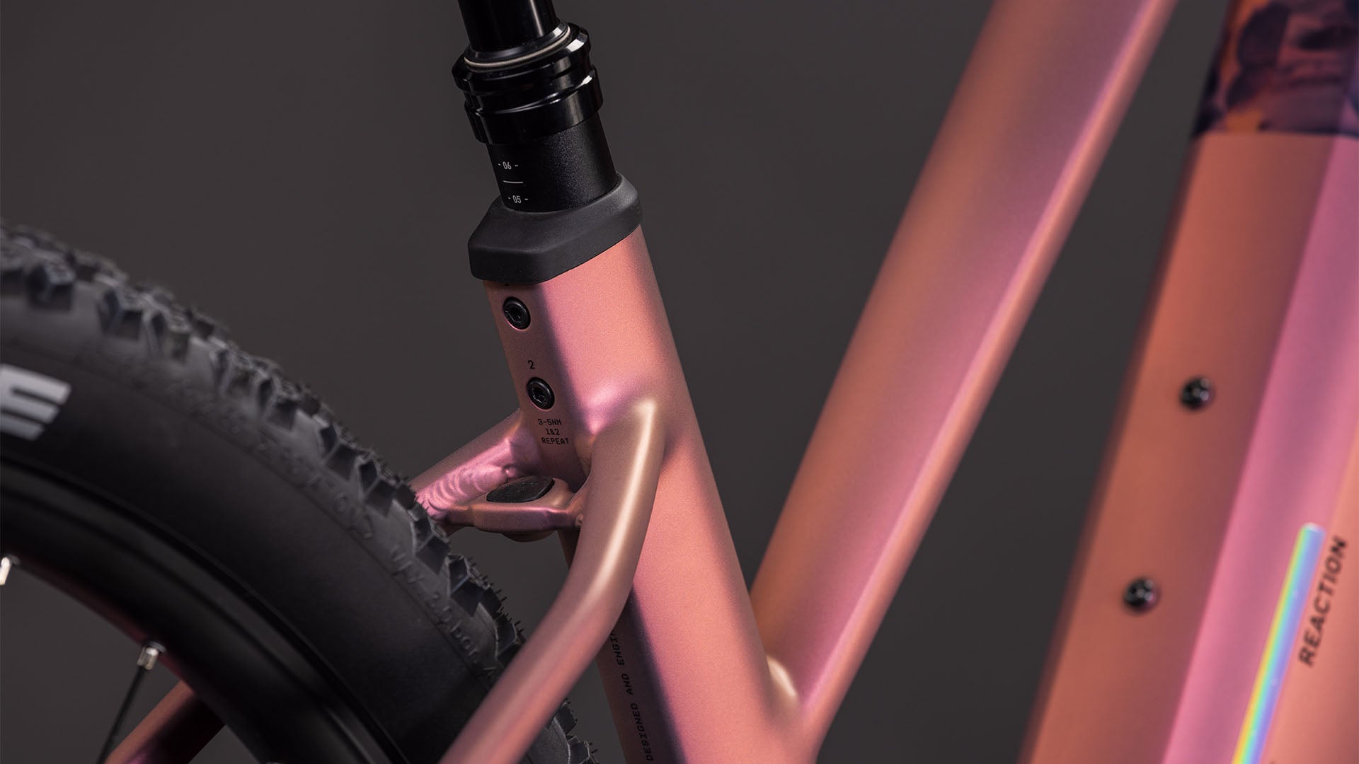 Produktbild: Cube Reaction Hybrid SLX 800 shiftblush´n´art, Detailaufnahme 03