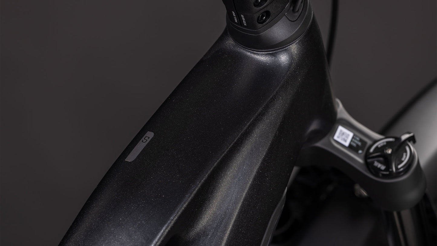 Produktbild: Cube Reaction Hybrid SLX 800 FE silverdust´n´chrome, Detailaufnahme 01