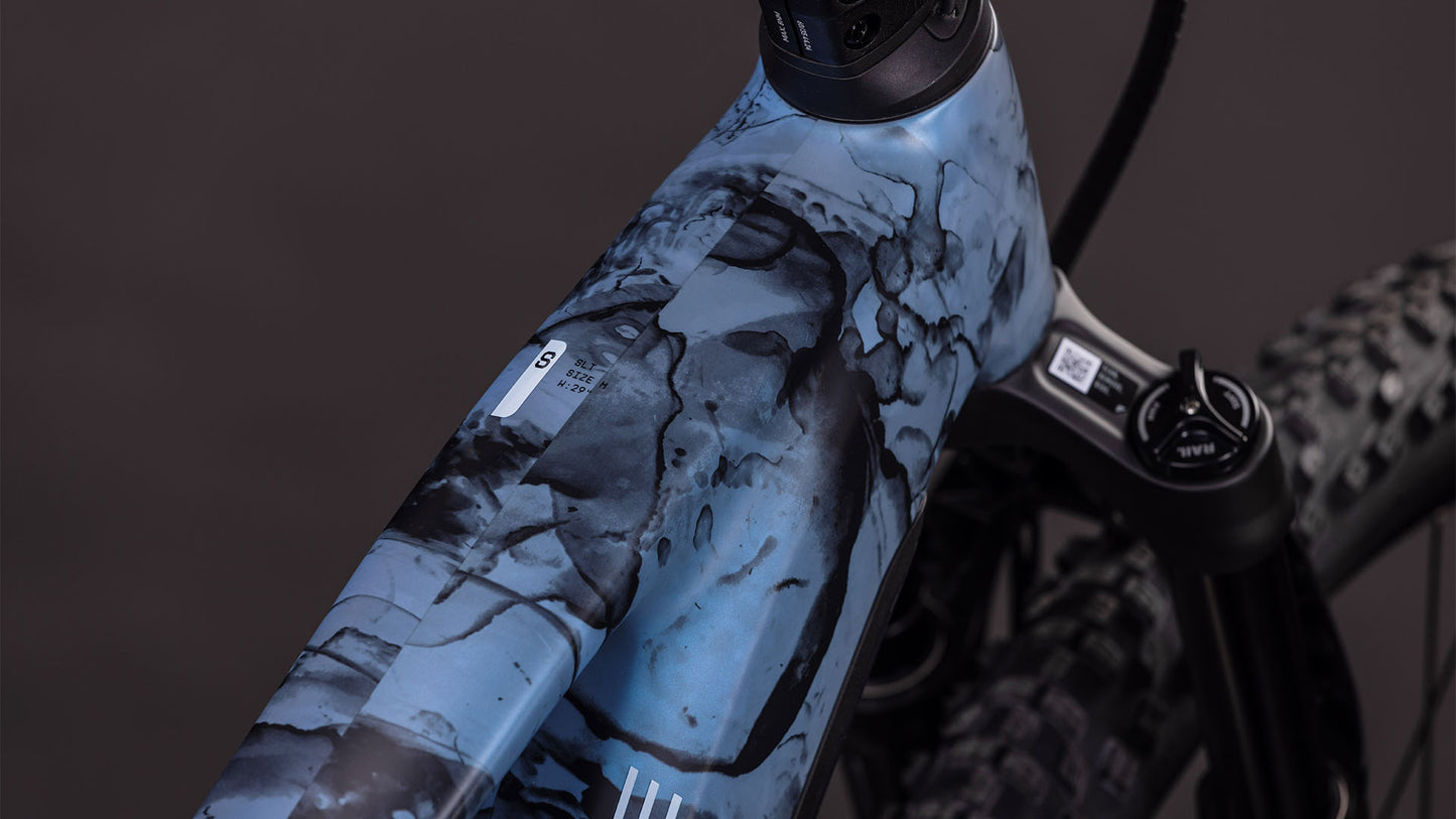 Produktbild: Cube Reaction Hybrid SLT 800 hazeblue´n´fume, Detailaufnahme 01