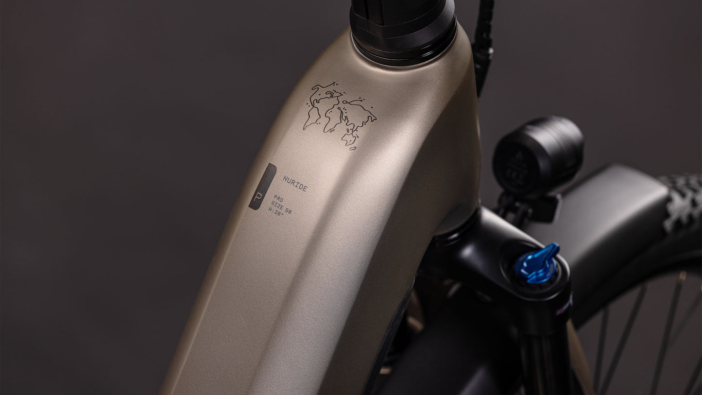 Produktbild: Cube Nuride Hybrid Pro 800 flashstone´n´chrome, Detailaufnahme 01