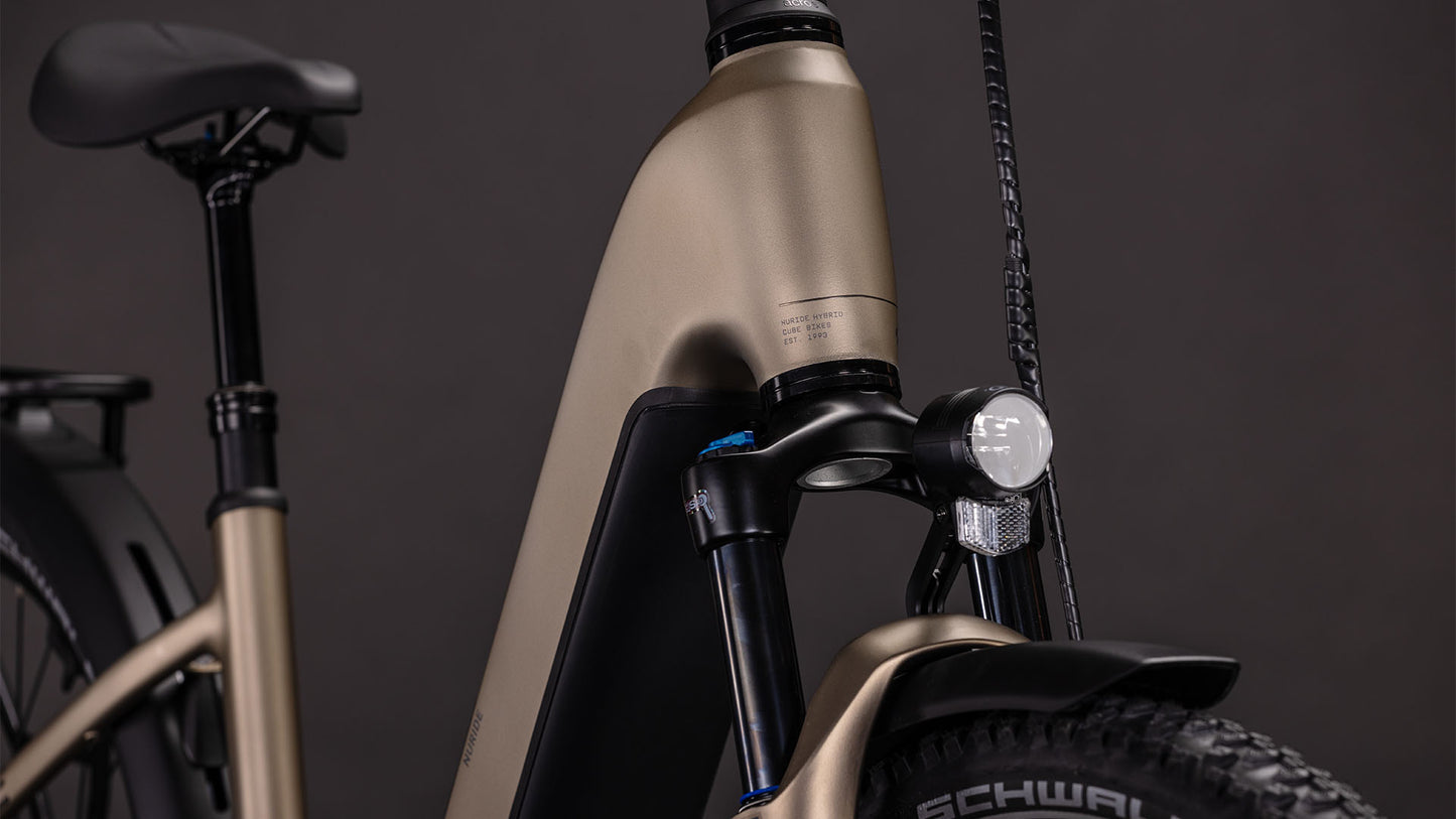 Produktbild: Cube Nuride Hybrid Pro 800 flashstone´n´chrome, Detailaufnahme 05
