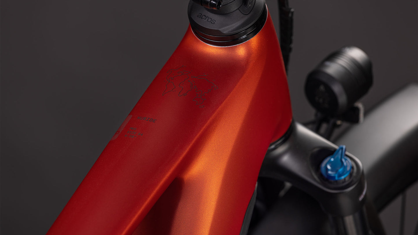 Produktbild: Cube Nuride Hybrid Pro 800 chilli´n´black, Detailaufnahme 01