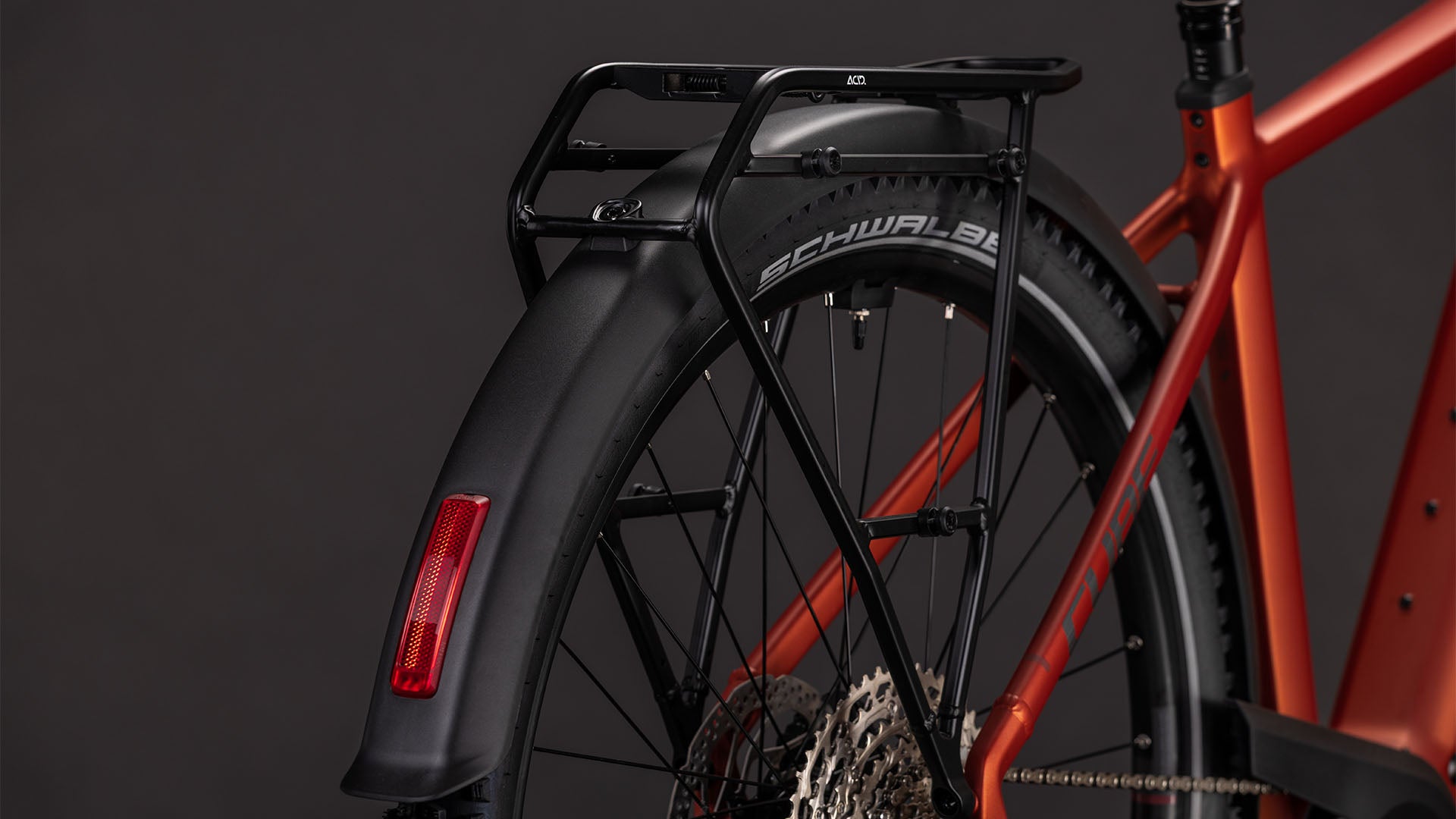 Produktbild: Cube Nuride Hybrid Pro 800 chilli´n´black, Detailaufnahme 03
