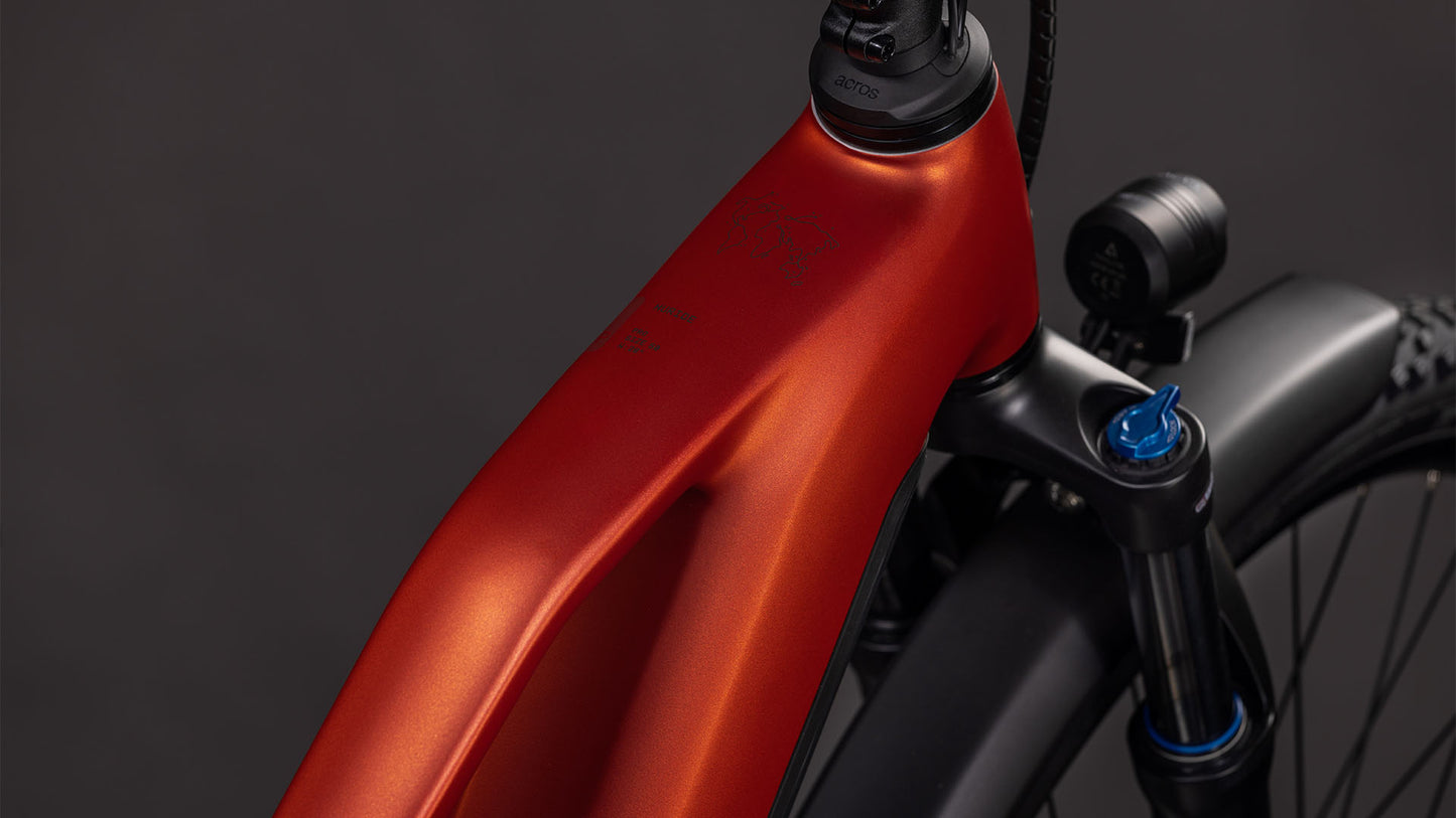 Produktbild: Cube Nuride Hybrid Pro 800 chilli´n´black, Detailaufnahme 01