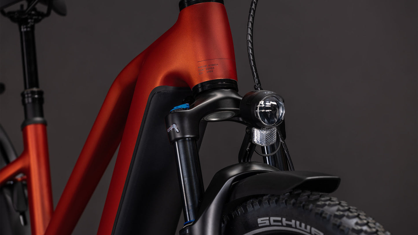 Produktbild: Cube Nuride Hybrid Pro 800 chilli´n´black, Detailaufnahme 05