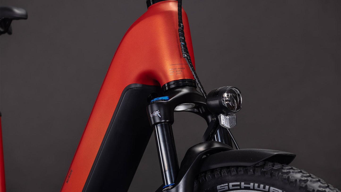 Produktbild: Cube Nuride Hybrid Pro 800 chilli´n´black, Detailaufnahme 06