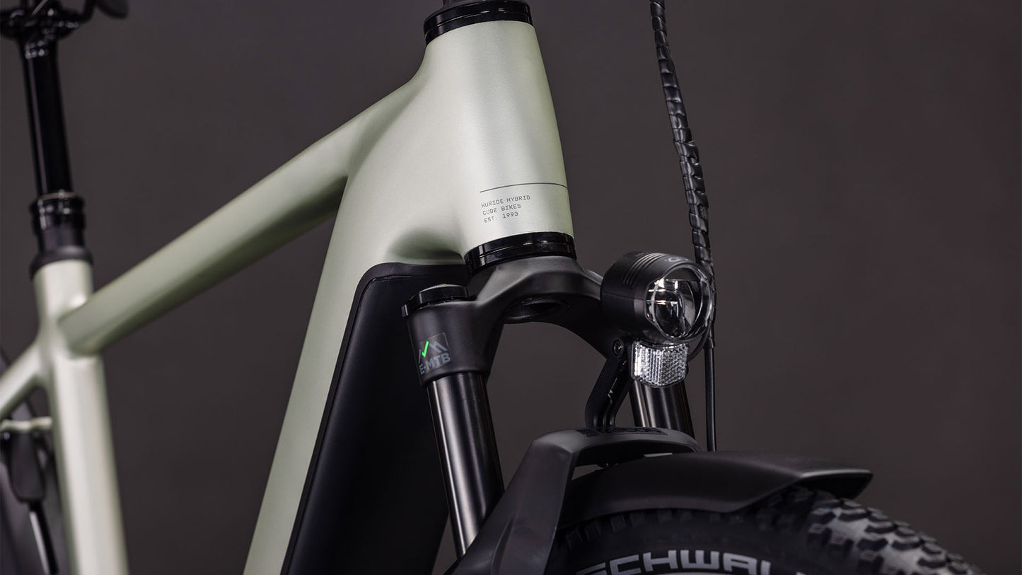 Produktbild: Cube Nuride Hybrid EXC 800 lemongrass´n´reflex, Detailaufnahme 06