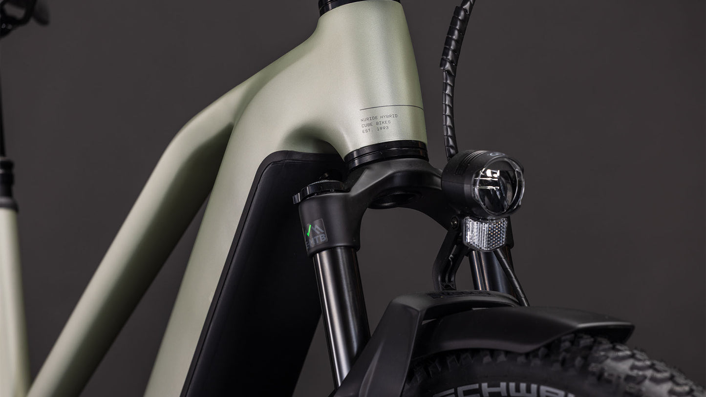 Produktbild: Cube Nuride Hybrid EXC 800 lemongrass´n´reflex, Detailaufnahme 05
