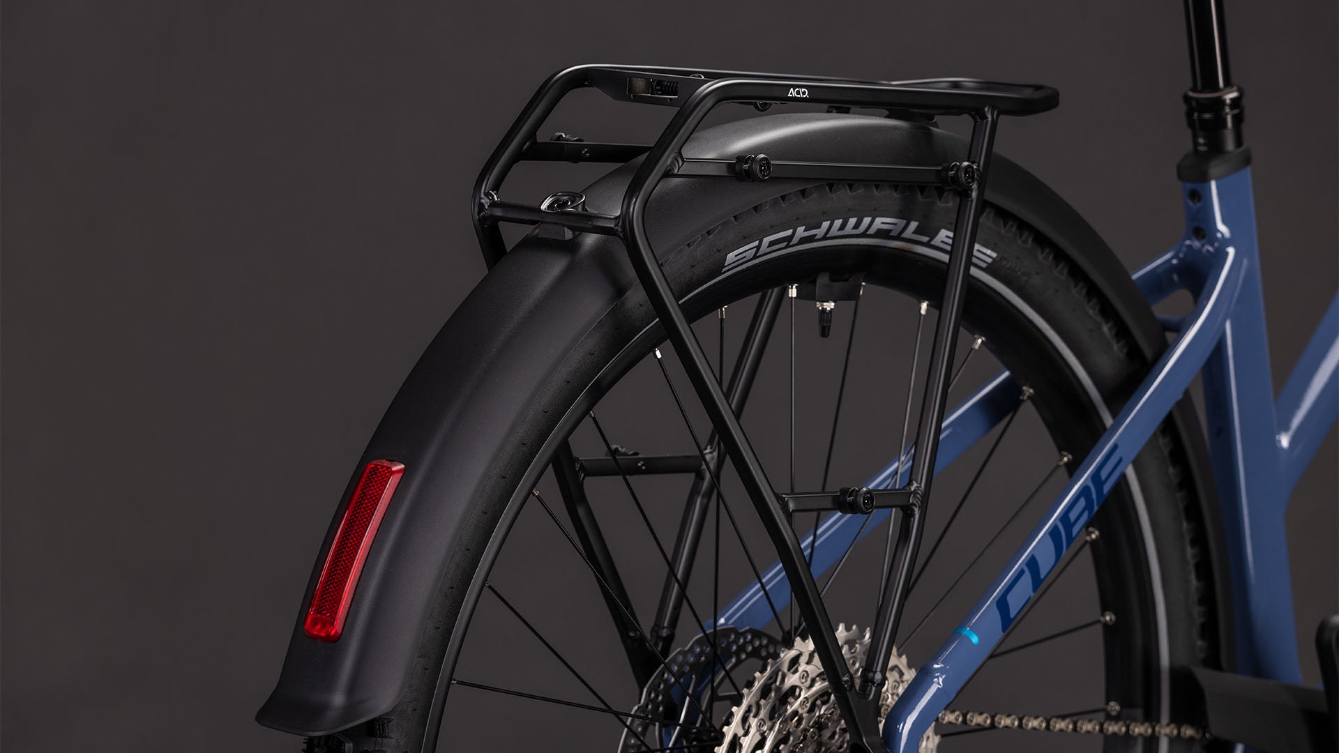 Produktbild: Cube Nuride Hybrid EXC 800 jeansblue´n´blue, Detailaufnahme 04
