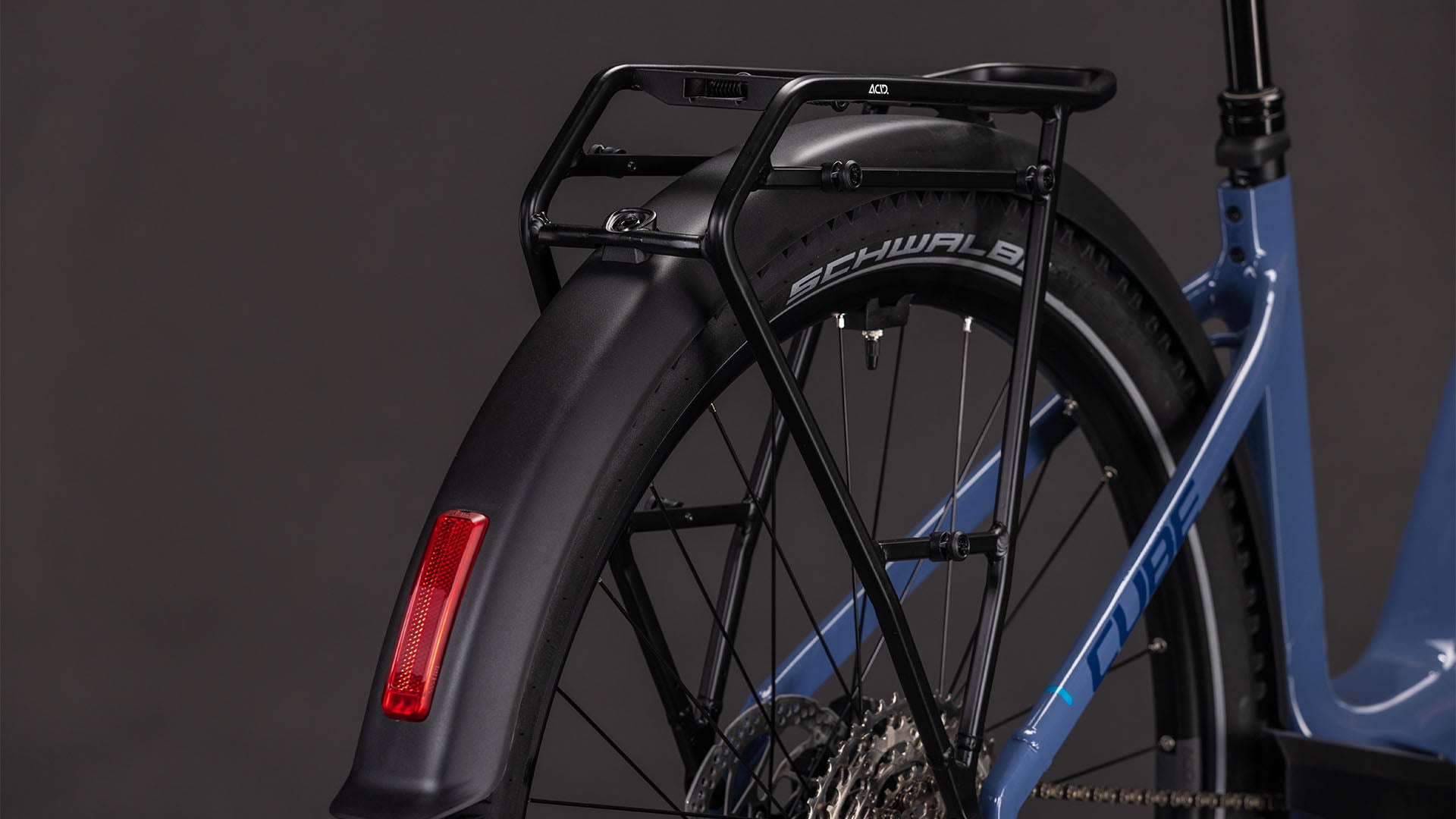 Produktbild: Cube Nuride Hybrid EXC 800 jeansblue´n´blue, Detailaufnahme 04