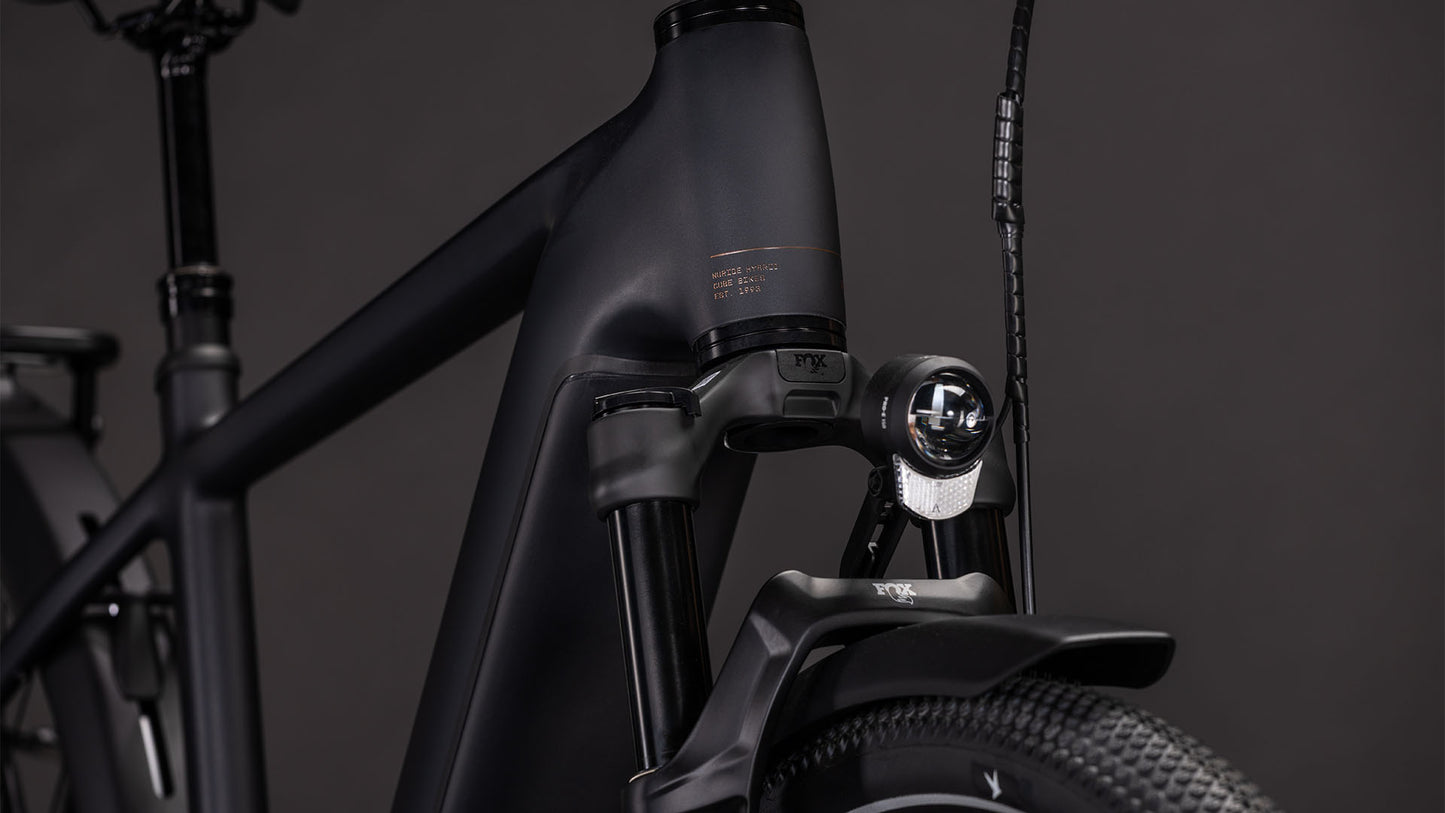 Produktbild: Cube Nuride Hybrid SLX 800 black´n´gold, Detailaufnahme 05