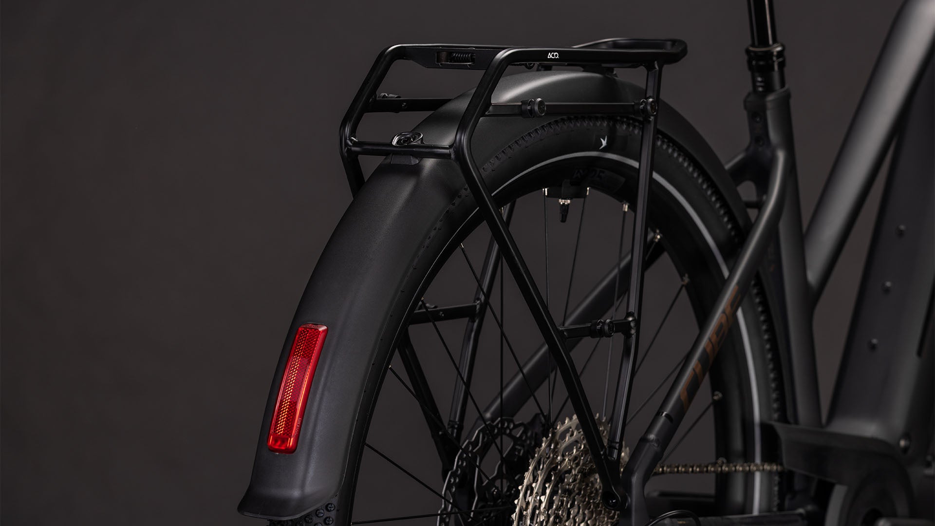 Produktbild: Cube Nuride Hybrid SLX 800 black´n´gold, Detailaufnahme 04