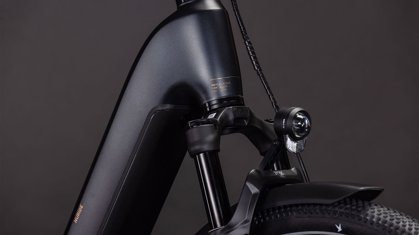 Produktbild: Cube Nuride Hybrid SLX 800 black´n´gold, Detailaufnahme 05