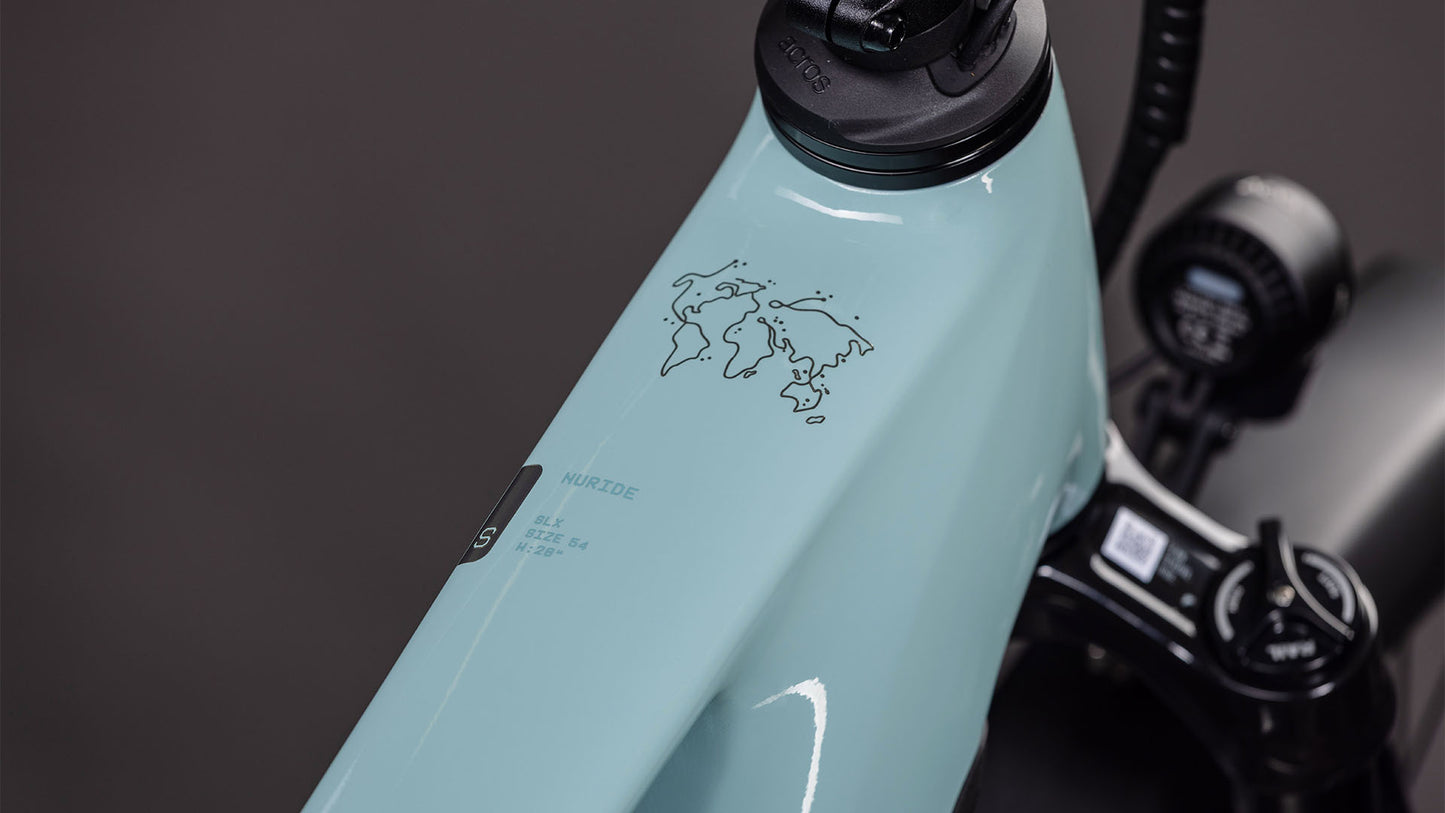 Produktbild: Cube Nuride Hybrid SLX 800 skylight´n´arubablue, Detailaufnahme 01