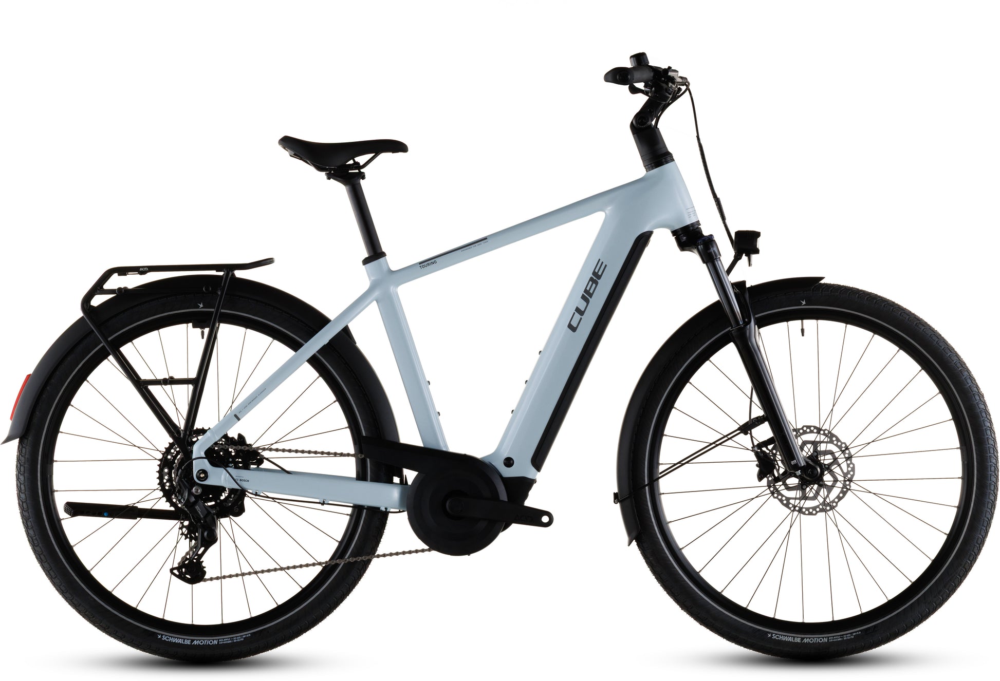 Produktbild: Cube Touring Hybrid ONE 600 glacier´n´reflex, Seitenansicht (weißer Hintergrund)