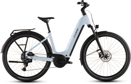 Produktbild: Cube Touring Hybrid ONE 600 glacier´n´reflex, Seitenansicht (weißer Hintergrund)
