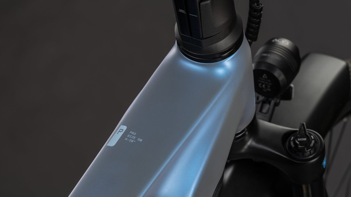 Produktbild: Cube Kathmandu Hybrid ONE11 HPC Pro 800 hazeblue´n´blue, Detailaufnahme 01
