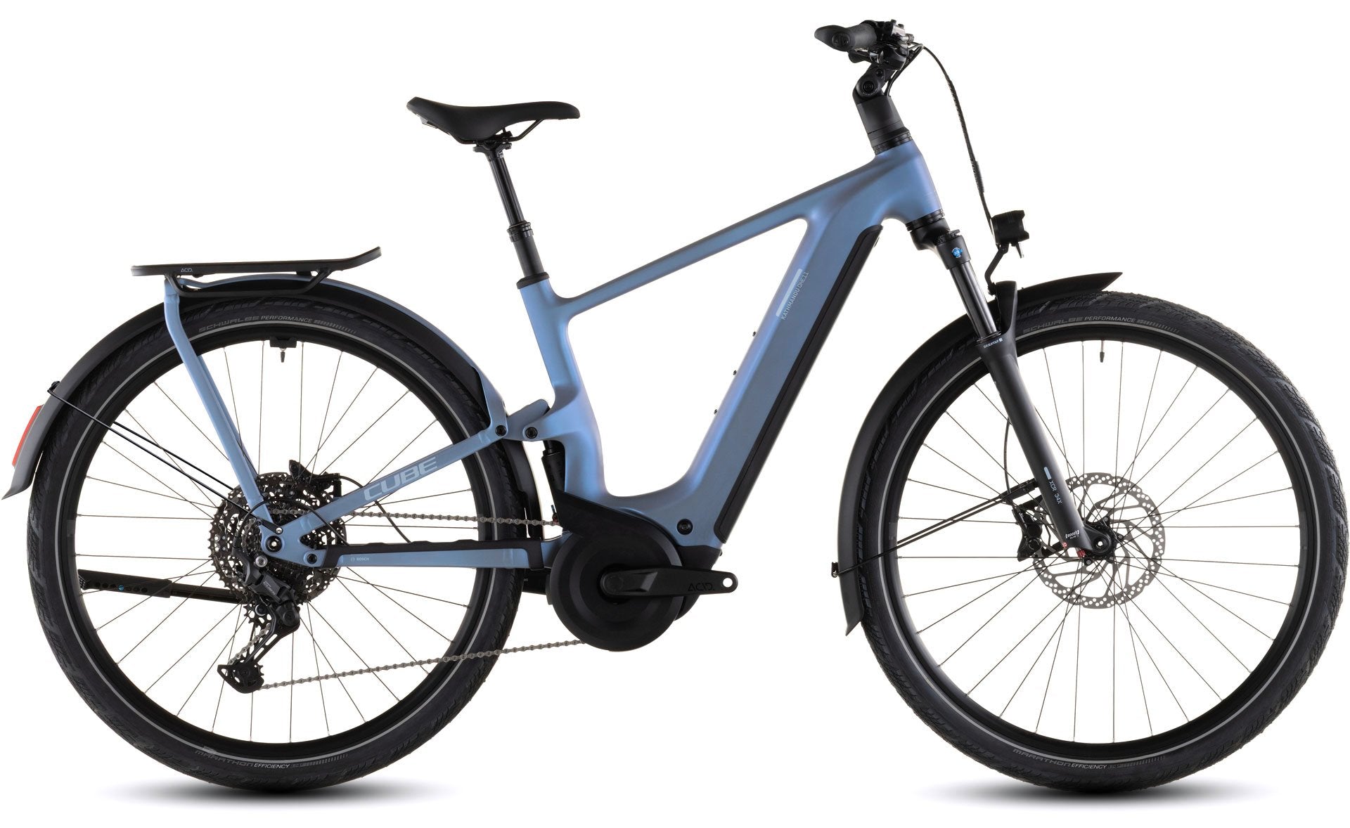 cube e bike herren blau Cube Kathmandu Hybrid ONE11 HPC PRO 800 hazeblue´n´blue 2026