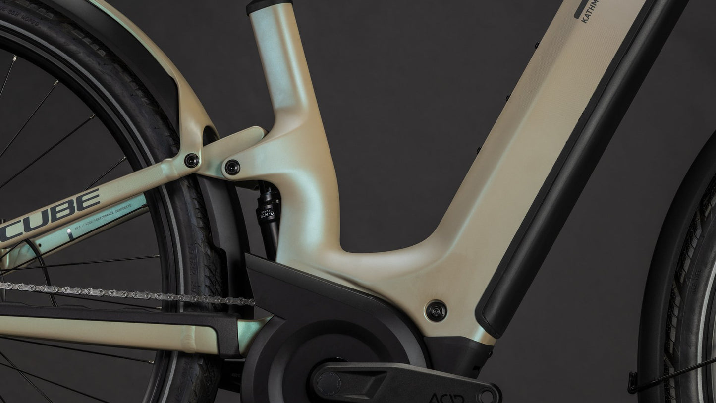 Produktbild: Cube Kathmandu Hybrid ONE11 HPC SLT 800 glintsand´n´oatgrey, Detailaufnahme 03