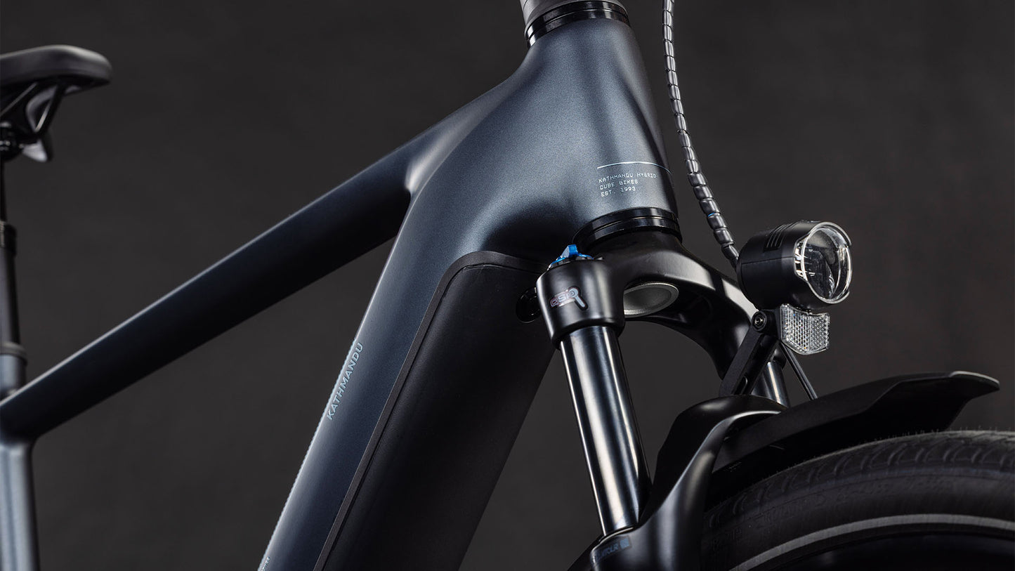 Produktbild: Cube Kathmandu Hybrid ONE 800 metallicgrey´n´grey, Detailaufnahme 05