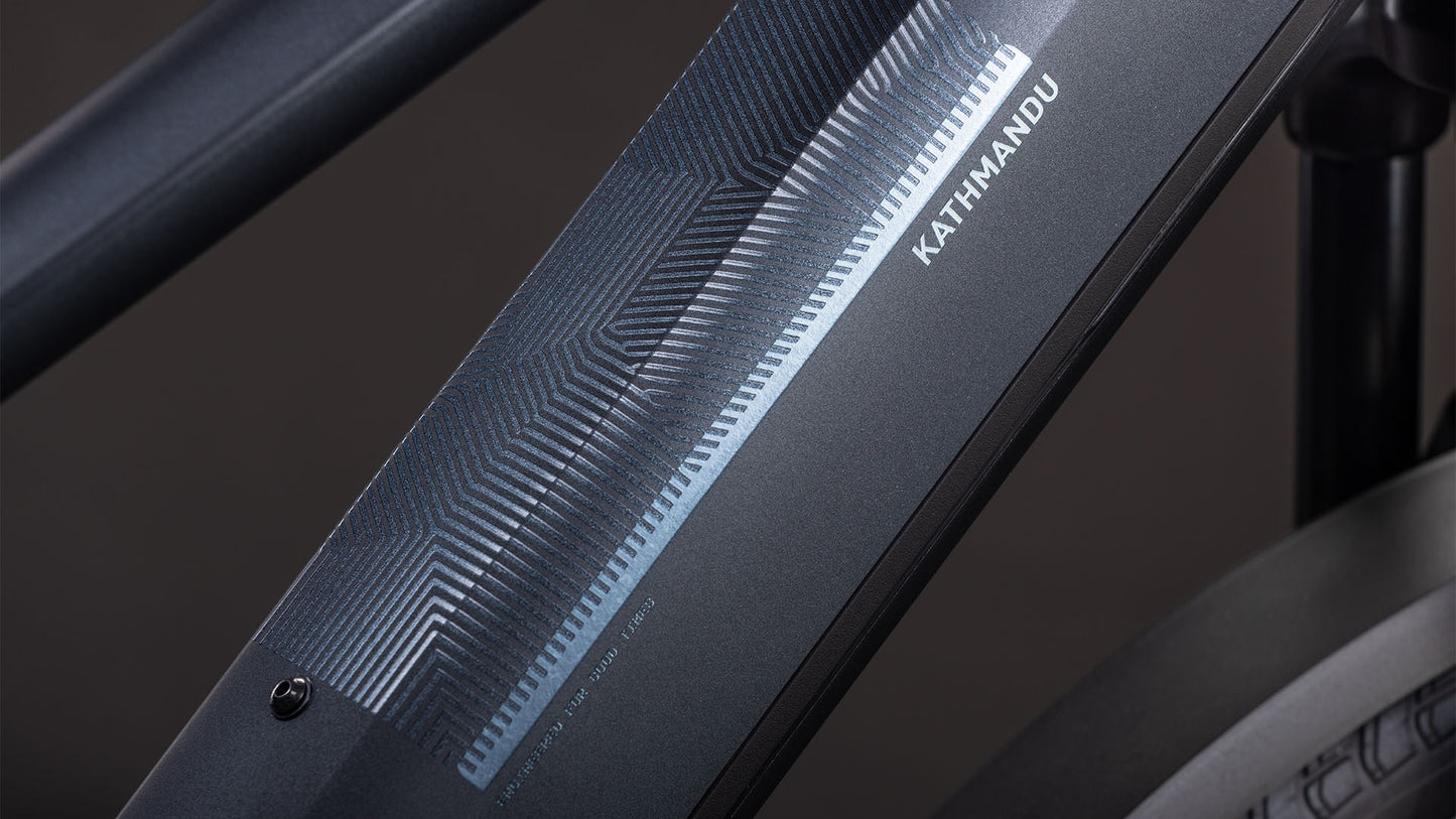 Produktbild: Cube Kathmandu Hybrid ONE 800 metallicgrey´n´grey, Detailaufnahme 04