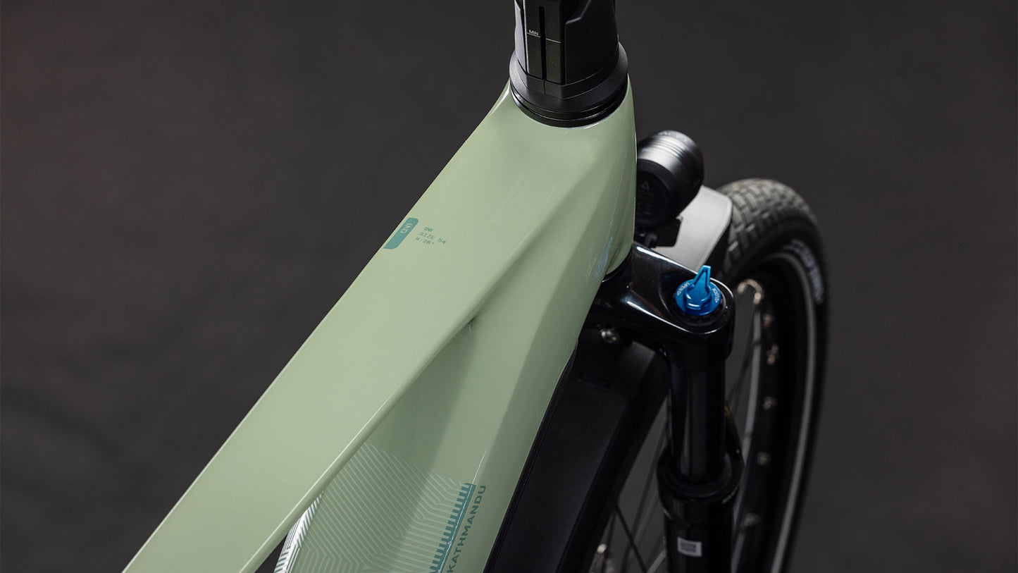 Produktbild: Cube Kathmandu Hybrid ONE 800 pea´n´green, Detailaufnahme 03