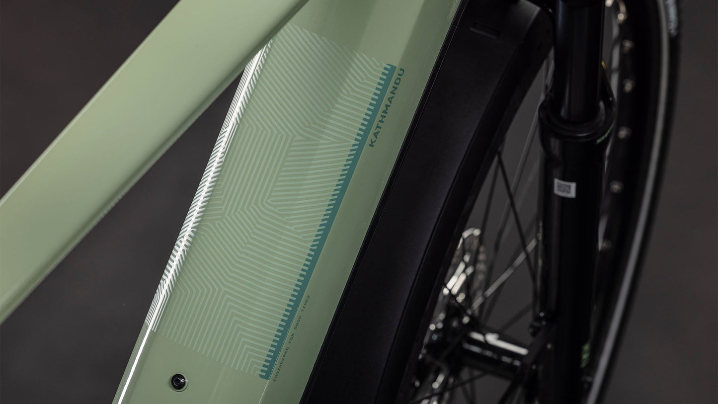 Produktbild: Cube Kathmandu Hybrid ONE 800 pea´n´green, Detailaufnahme 04