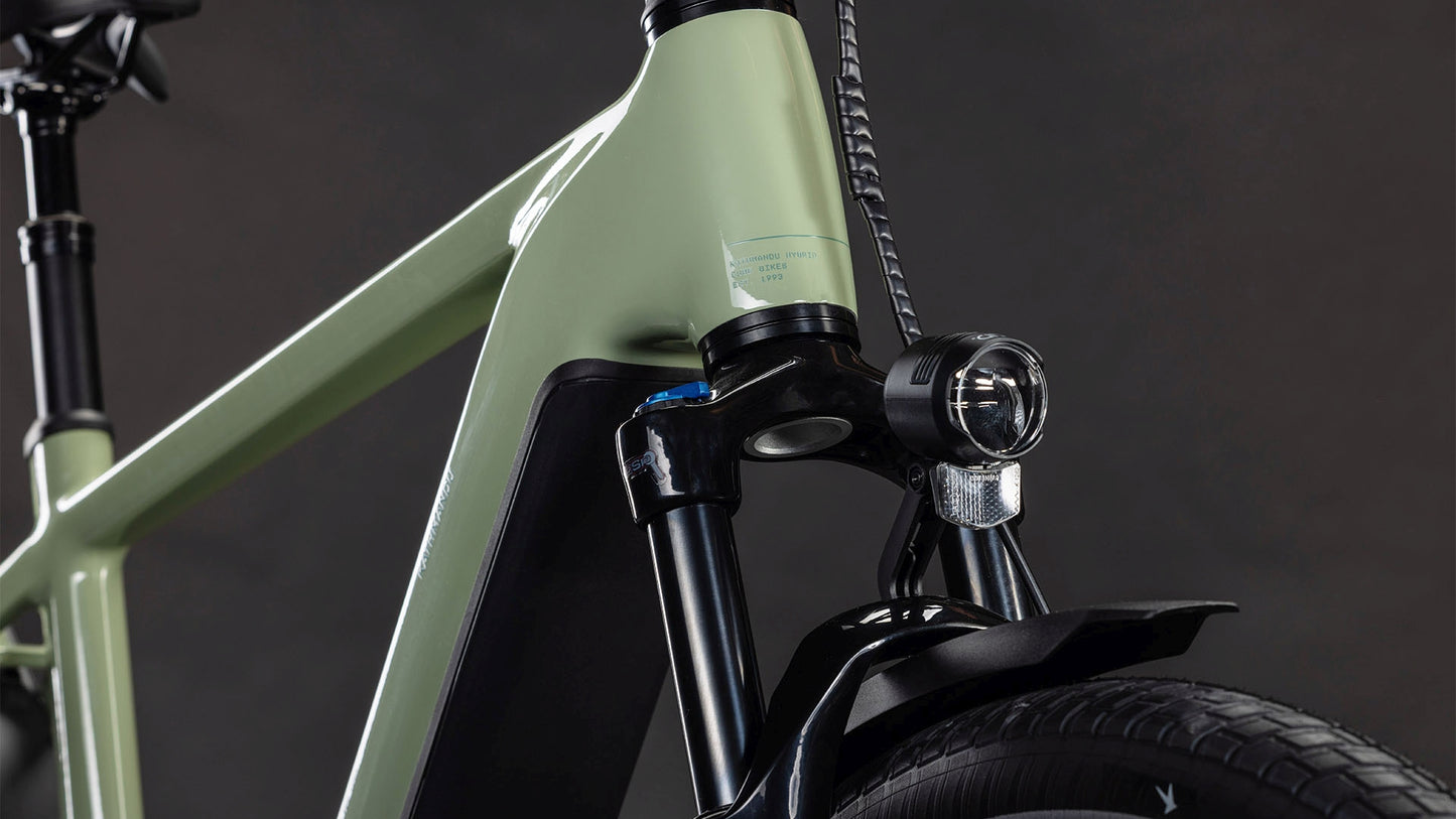 Produktbild: Cube Kathmandu Hybrid ONE 800 pea´n´green, Detailaufnahme 07