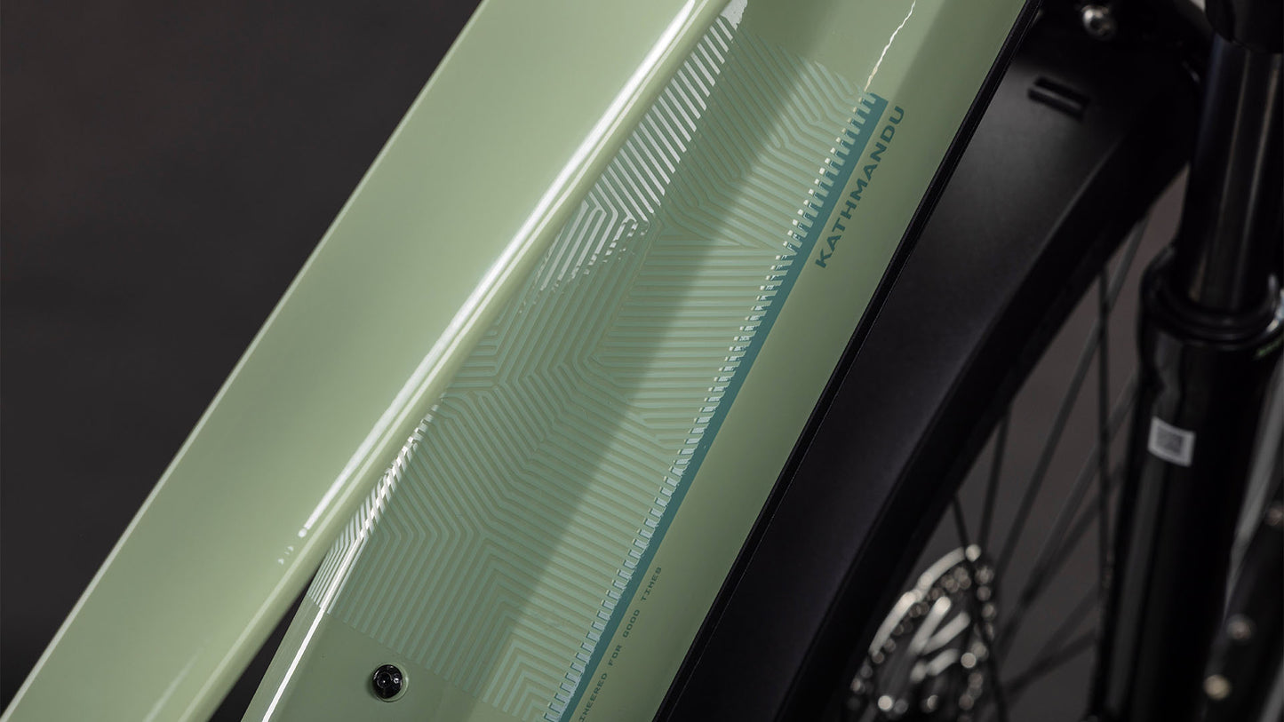 Produktbild: Cube Kathmandu Hybrid ONE 800 pea´n´green, Detailaufnahme 02