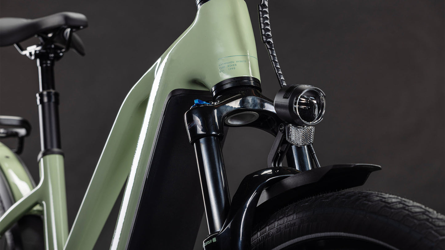 Produktbild: Cube Kathmandu Hybrid ONE 800 pea´n´green, Detailaufnahme 05