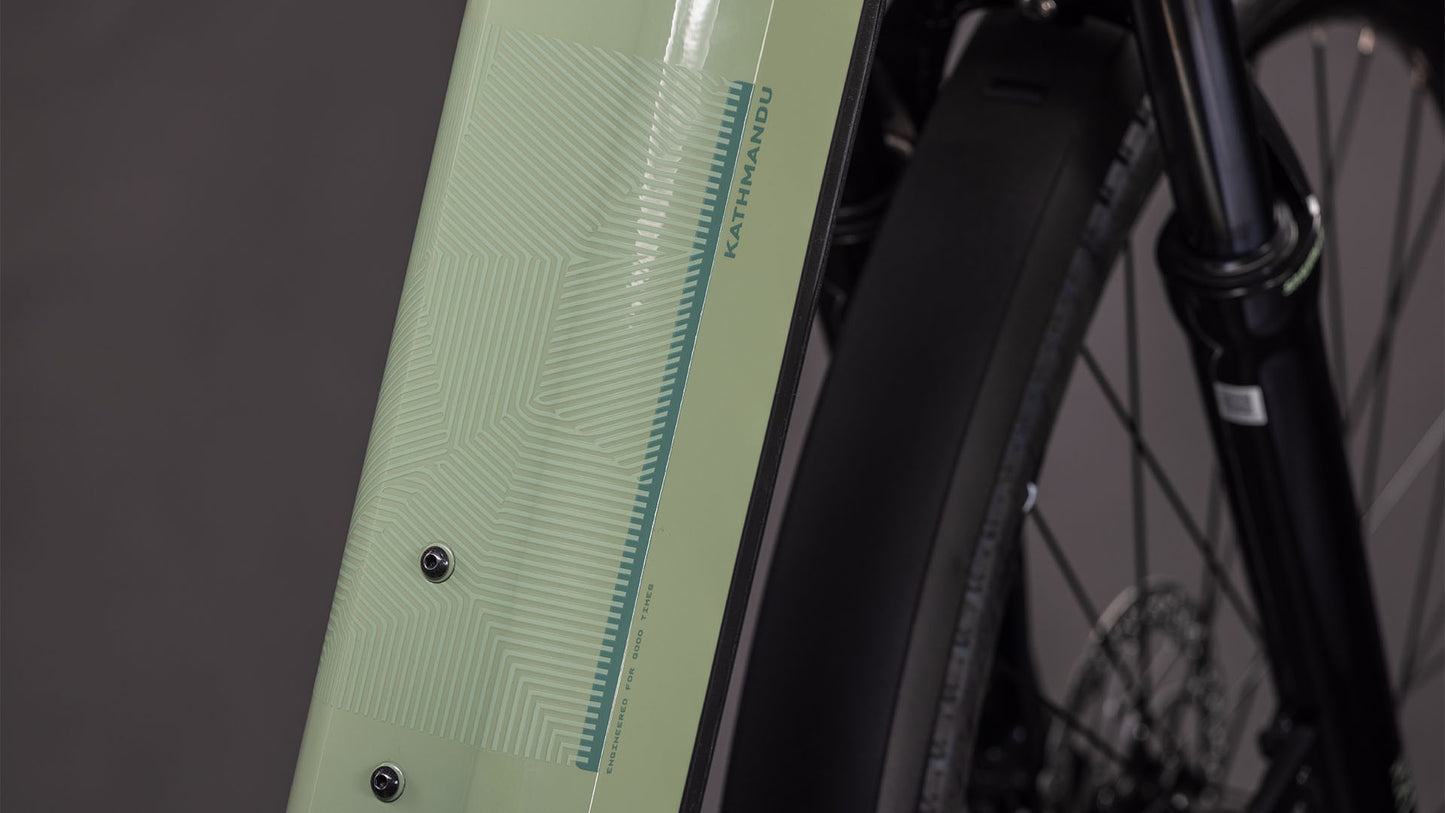 Produktbild: Cube Kathmandu Hybrid ONE 800 pea´n´green, Detailaufnahme 02