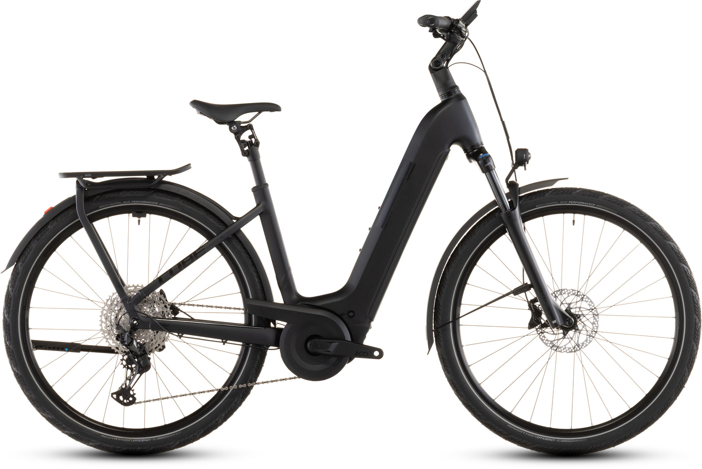 Produktbild: Cube Kathmandu Hybrid Pro 800 coal´n´black, Seitenansicht (weißer Hintergrund)