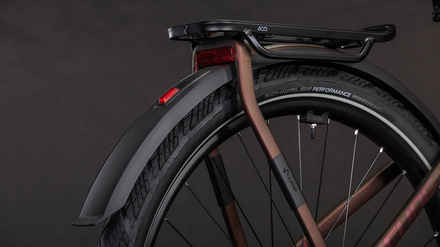 Produktbild: Cube Kathmandu Hybrid Pro 800 sunglow´n´chrome, Detailaufnahme 03