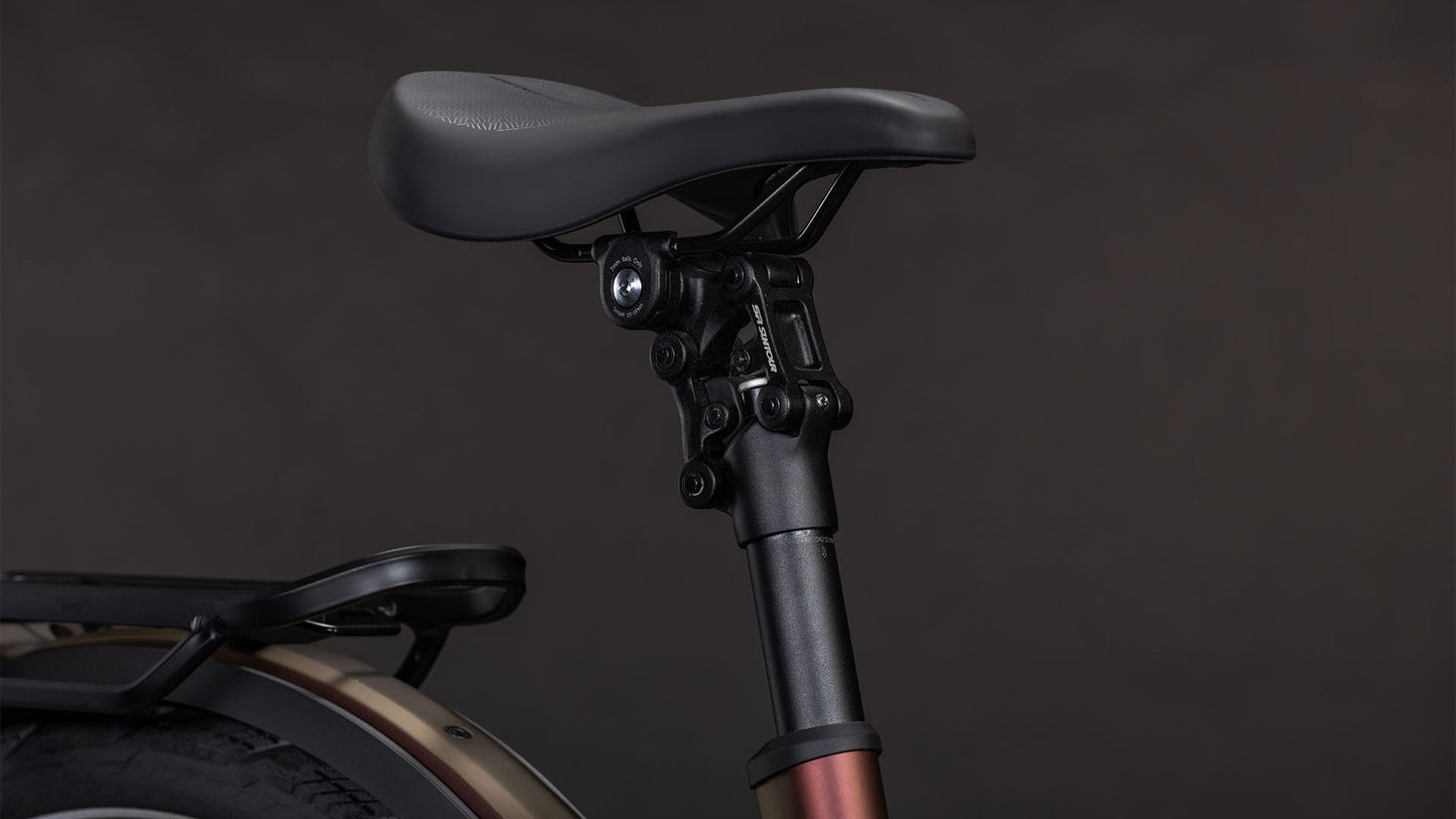 Produktbild: Cube Kathmandu Hybrid Pro 800 sunglow´n´chrome, Detailaufnahme 04