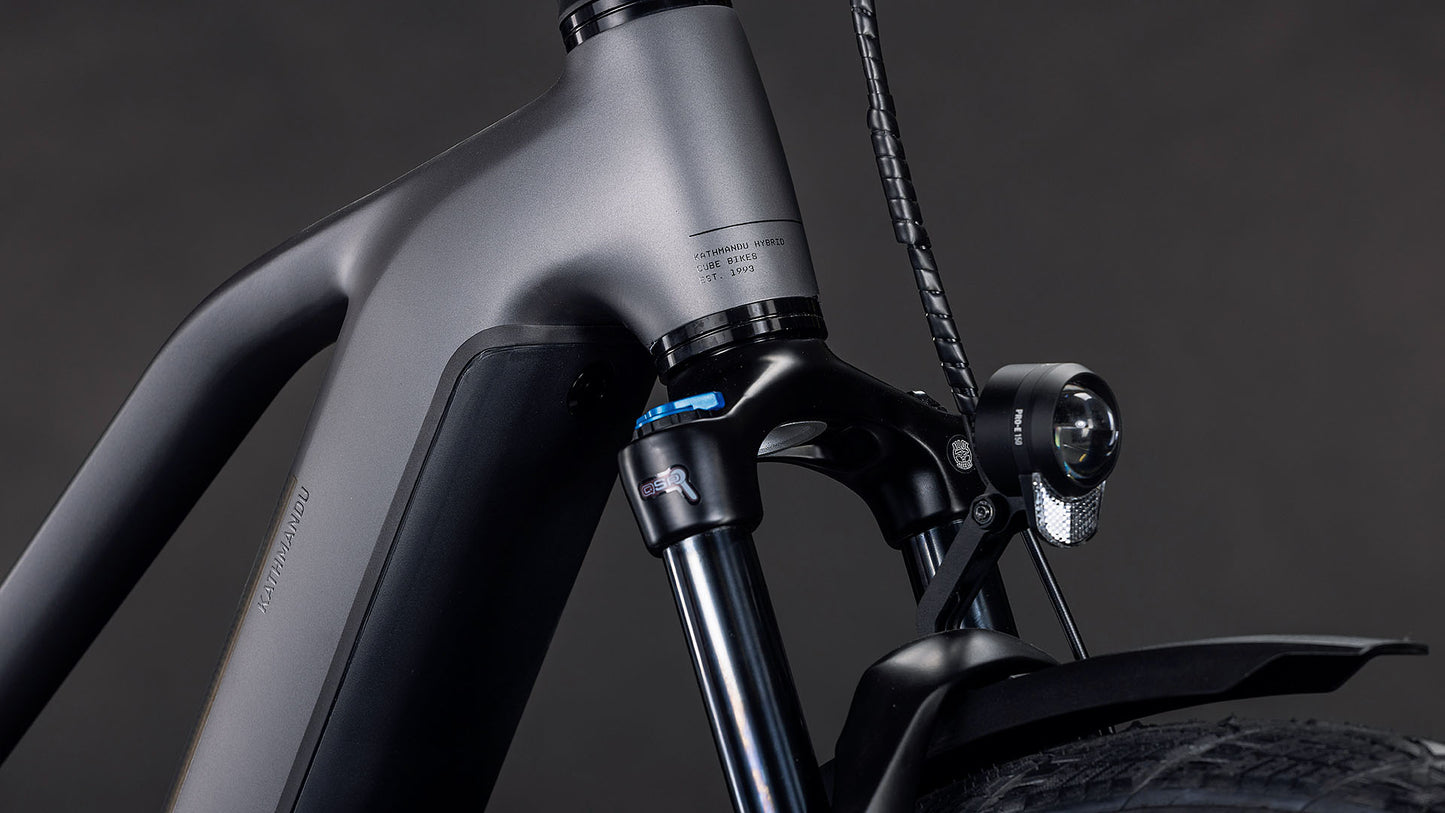 Produktbild: Cube Kathmandu Hybrid Comfort Pro 800 slabgrey´n´black, Detailaufnahme 05