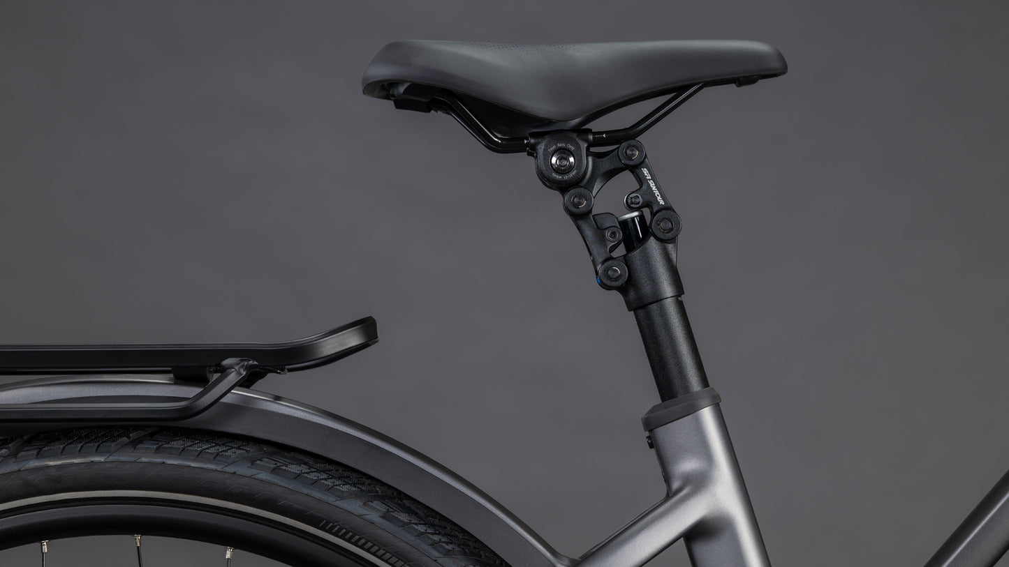 Produktbild: Cube Kathmandu Hybrid Comfort Pro 800 slabgrey´n´black, Detailaufnahme 06