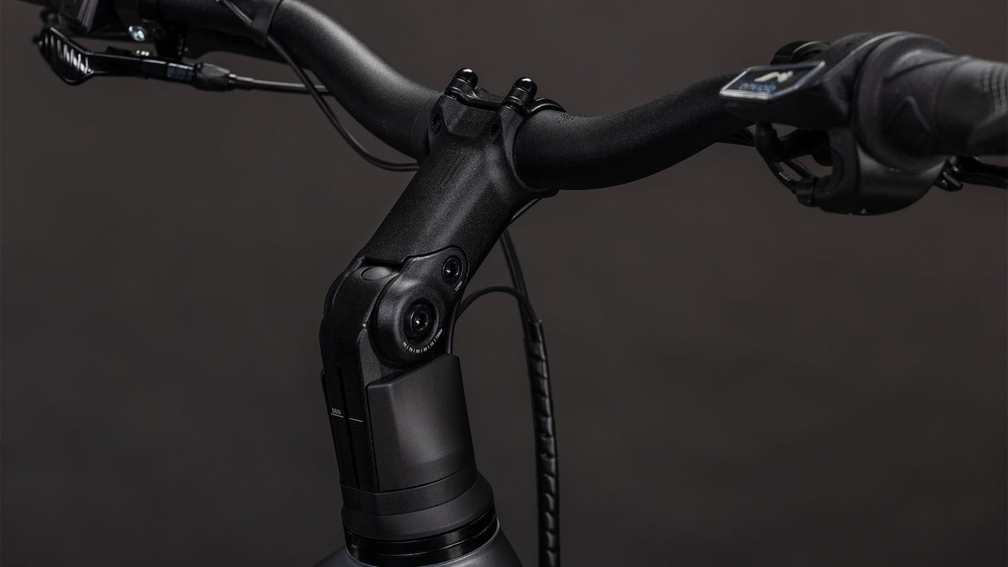 Produktbild: Cube Kathmandu Hybrid Comfort Pro 800 slabgrey´n´black, Detailaufnahme 02