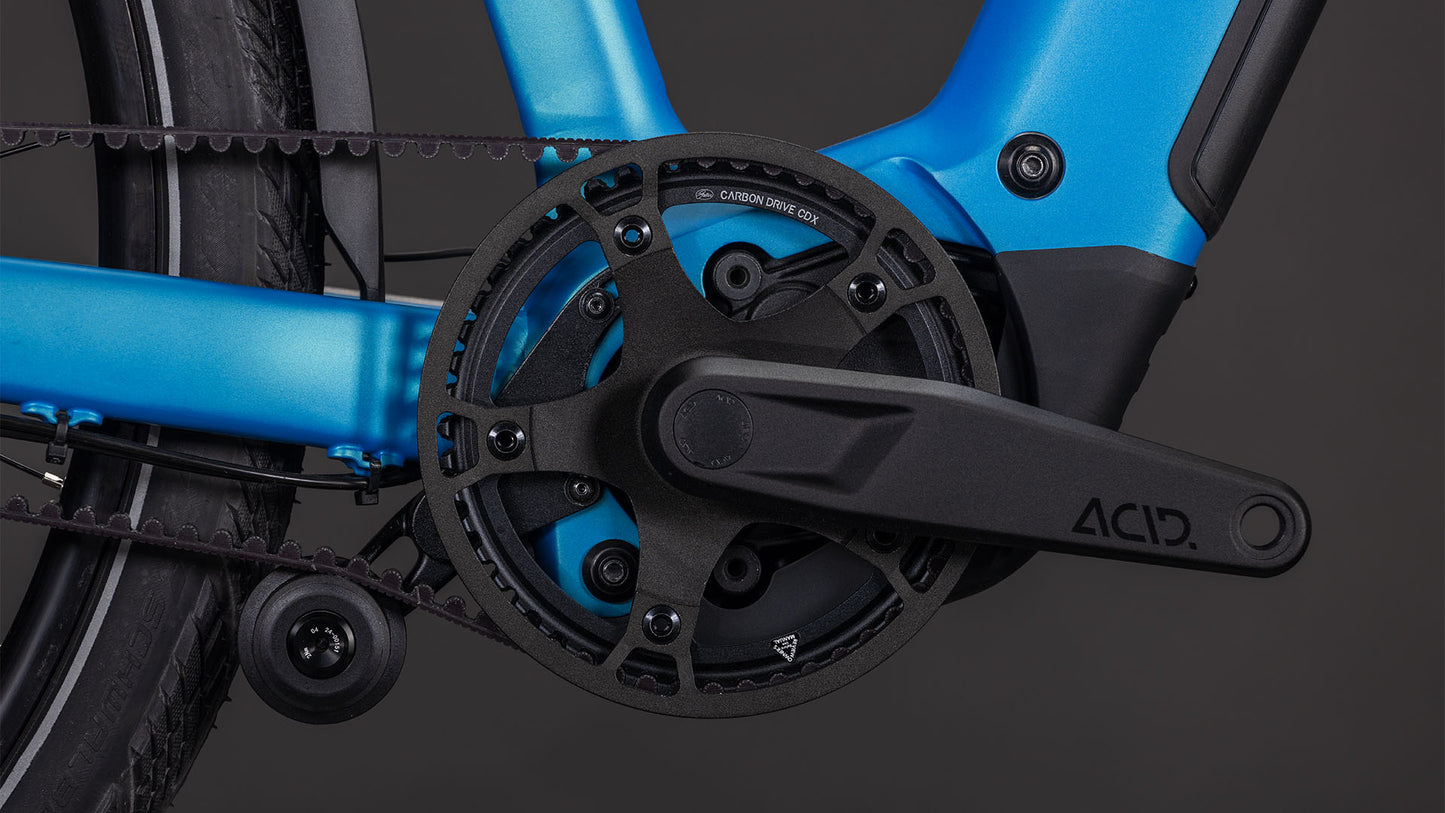 Produktbild: Cube Kathmandu Hybrid Comfort Pro 800 azure´n´black, Detailaufnahme 04