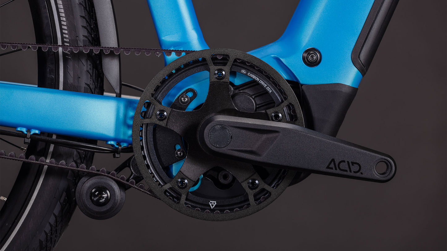 Produktbild: Cube Kathmandu Hybrid Comfort Pro 800 azure´n´black, Detailaufnahme 04