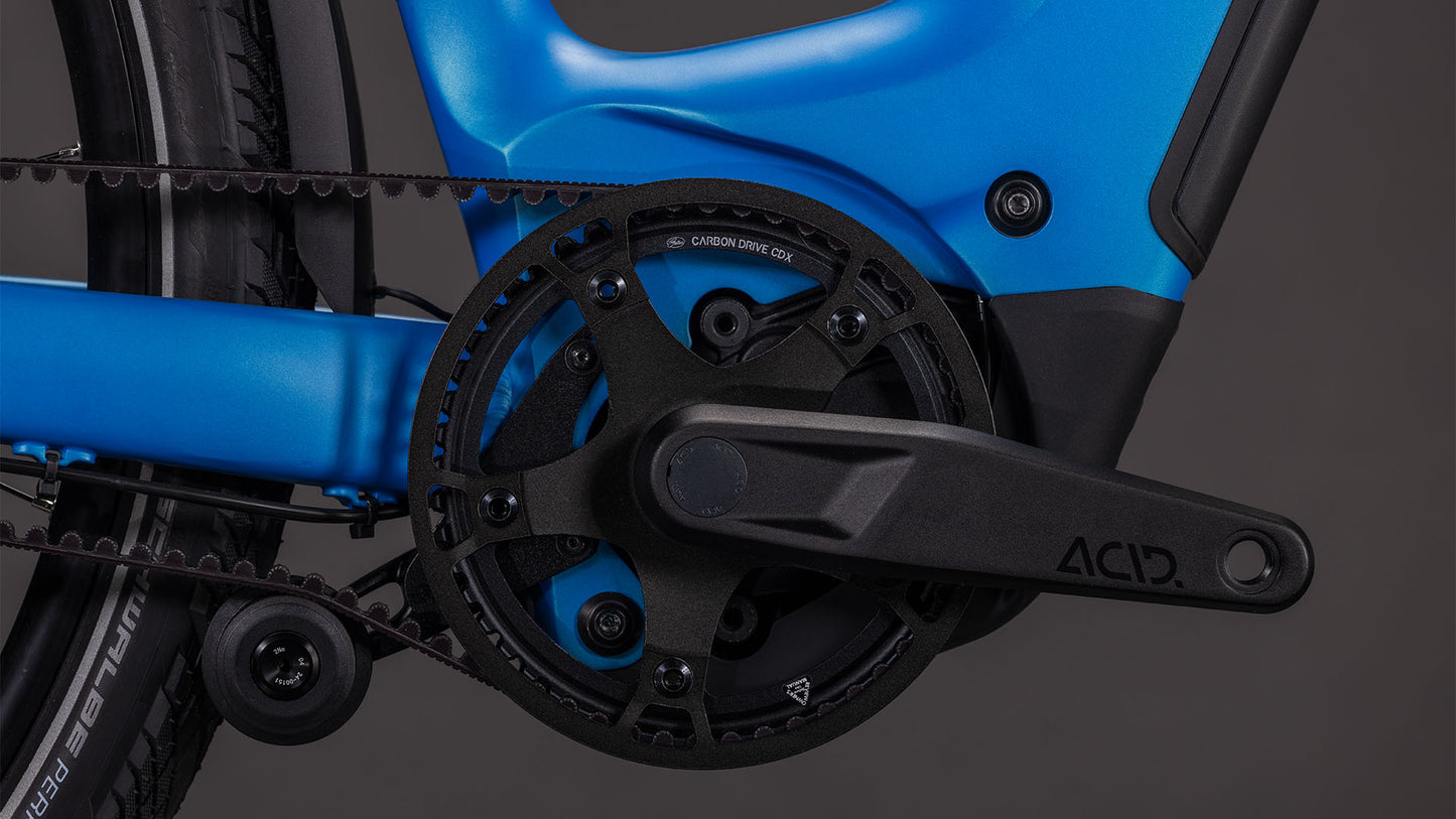Produktbild: Cube Kathmandu Hybrid Comfort Pro 800 azure´n´black, Detailaufnahme 04