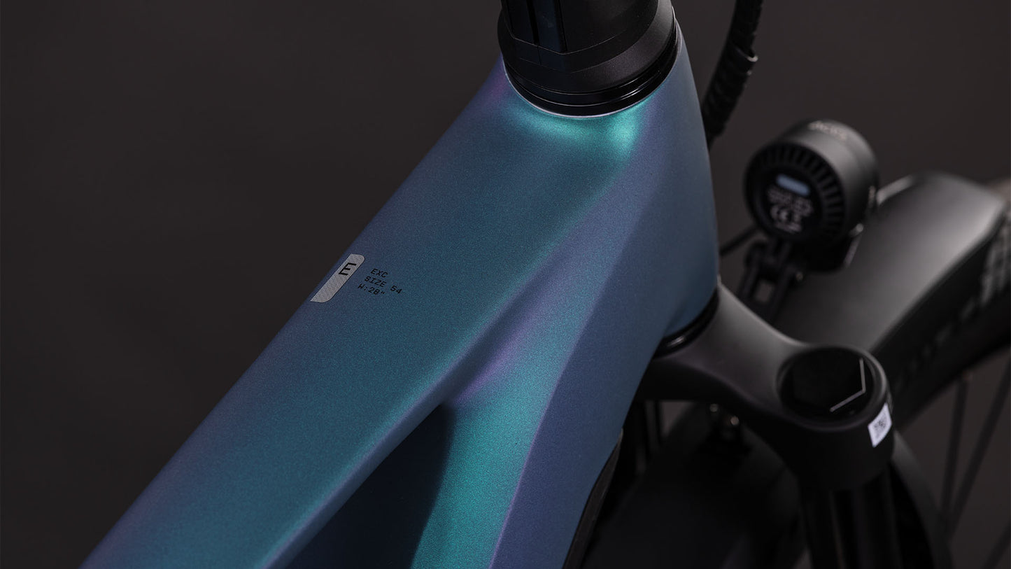 Produktbild: Cube Kathmandu Hybrid EXC 800 smaragdgrey´n´prism, Detailaufnahme 01