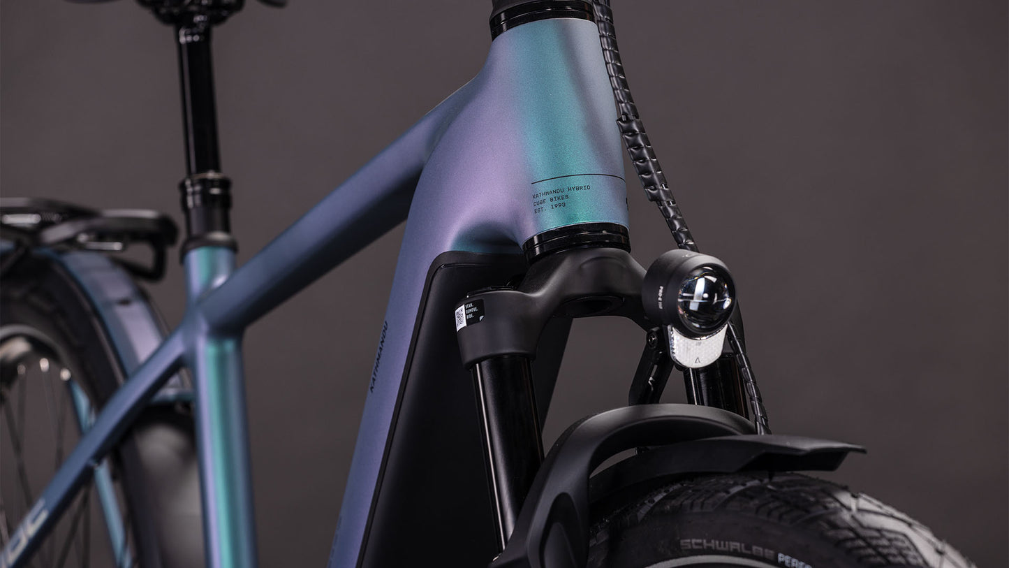 Produktbild: Cube Kathmandu Hybrid EXC 800 smaragdgrey´n´prism, Detailaufnahme 05