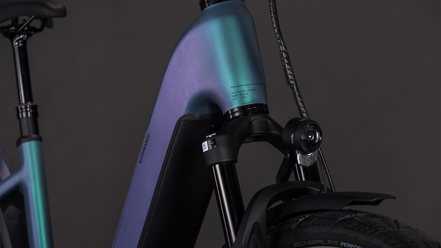Produktbild: Cube Kathmandu Hybrid EXC 800 smaragdgrey´n´prism, Detailaufnahme 05