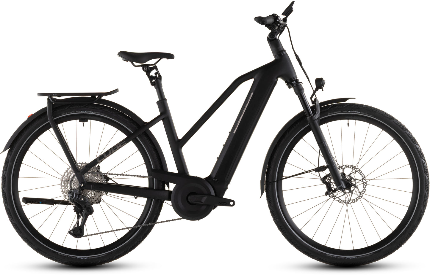 Produktbild: Cube Kathmandu Hybrid SLX 800 silverdust´n´chrome, Seitenansicht (weißer Hintergrund)